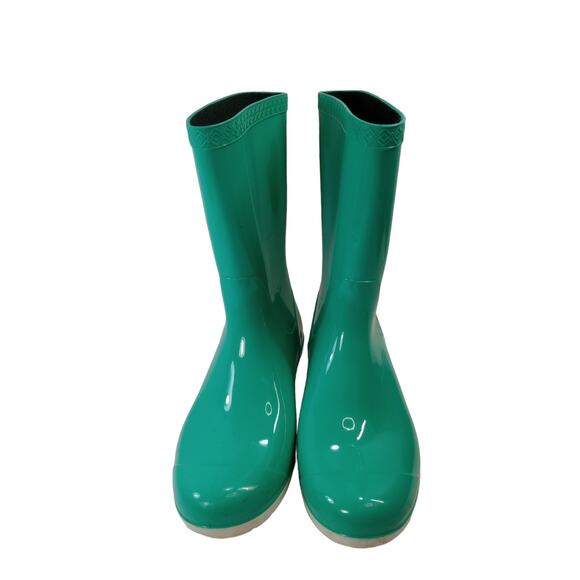 UGG Sienna Rain Boot Women's Mid Calf Neon Green  Size US 7 EU37 - Picture 1 of 6